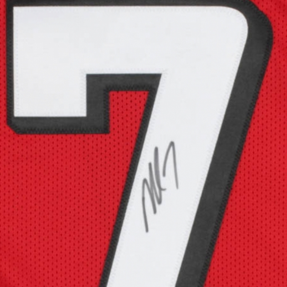 #7 Michael Vick Falcons autographed jersey with coa
